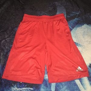 Adidas Red Shorts